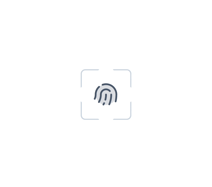 Fingerprint scan state
